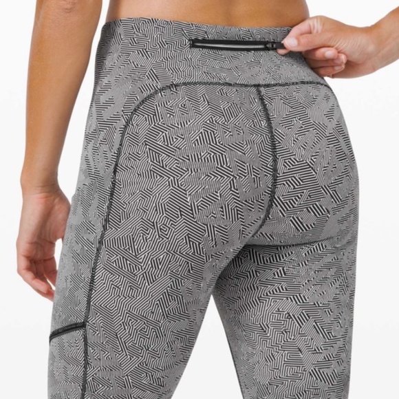 SeaWheeze Lululemon Speed Up Crop 21" - Size 6 - Like new - Picture 6 of 13